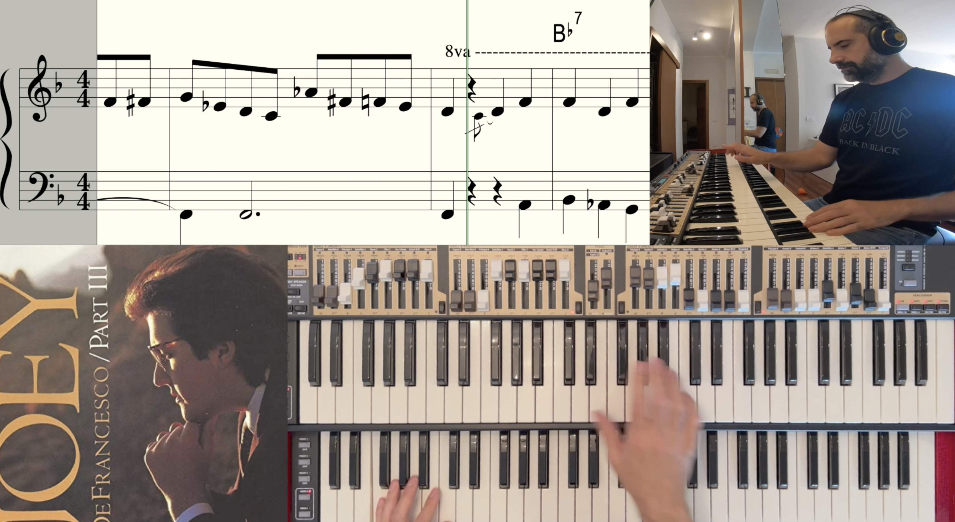 Joey DeFrancesco – “Dr. Jeckyll” solo transcription